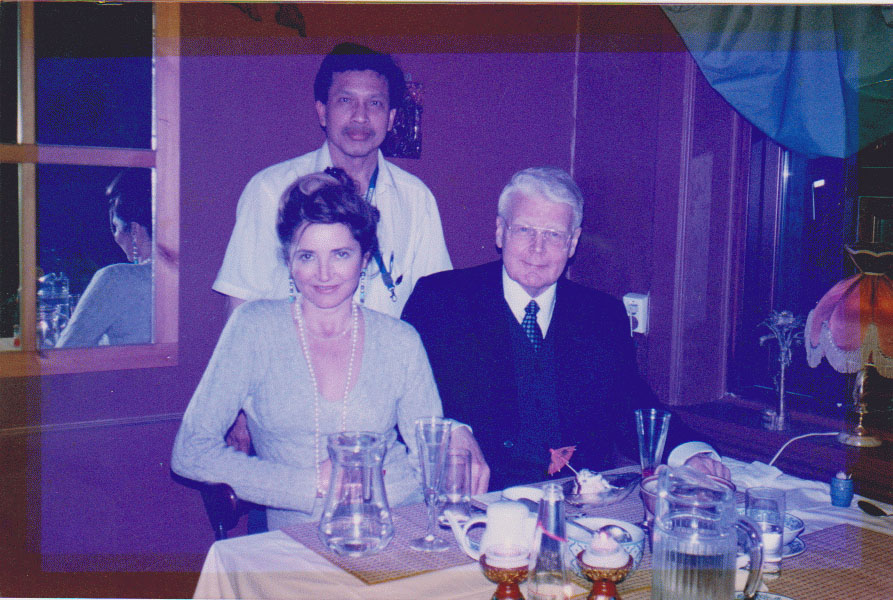 President of Iceland.Ólafur Ragnar Grímsson, the First Lady, Dorrit Moussaieff and Tómas